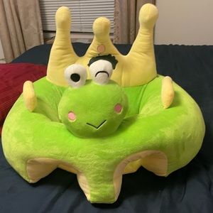 Frog Plush Sitting chair to practice sitting up
